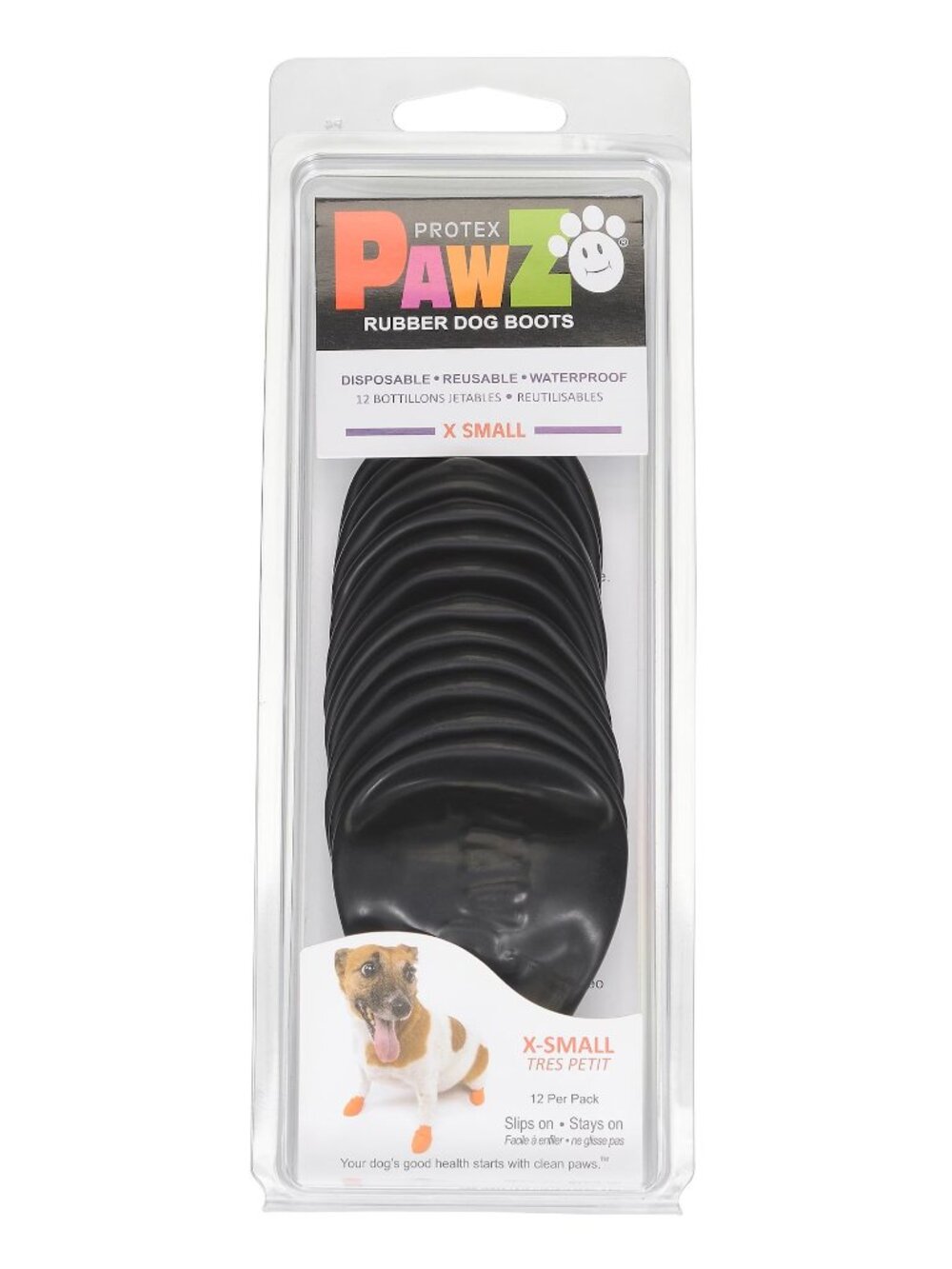 Protex Pawz Rubber Dog Boots - X-Small